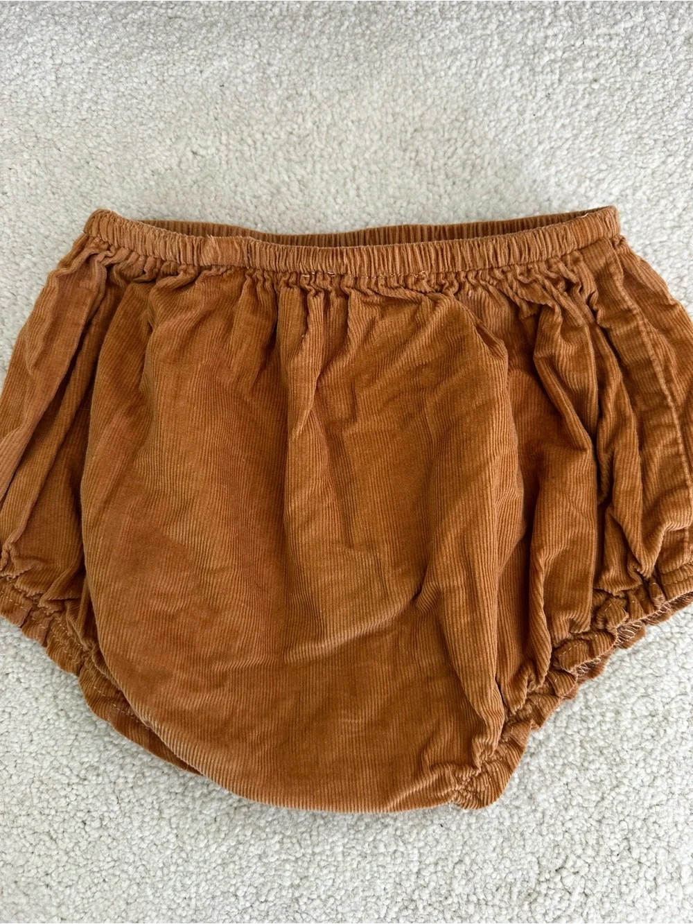 NWOT Kids Corduroy Bloomers - Rust Brown